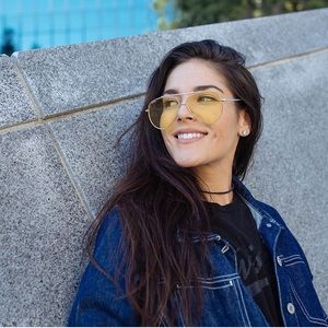 GLVSS “Goose” glasses in yellow💛